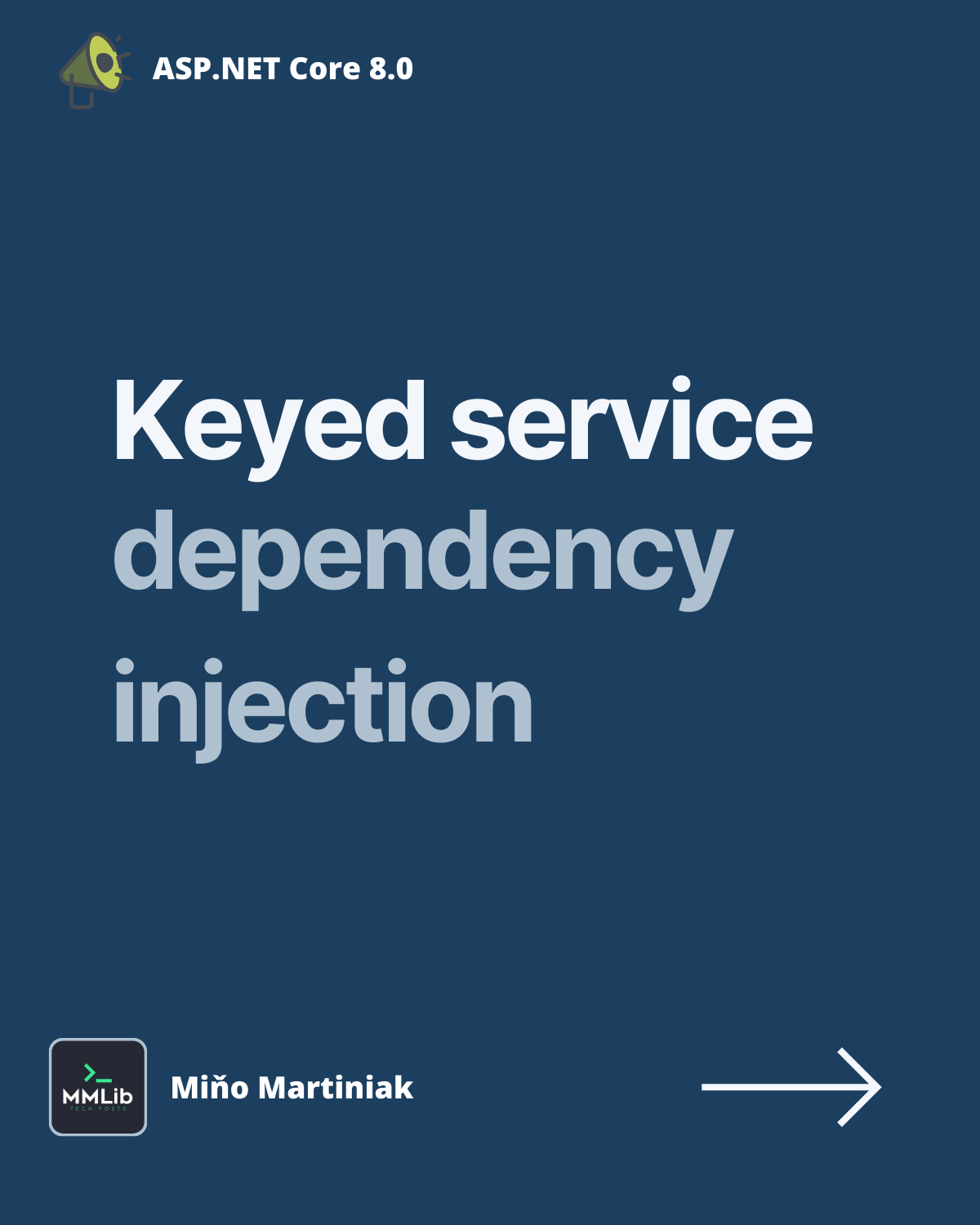 Keyed service dependency