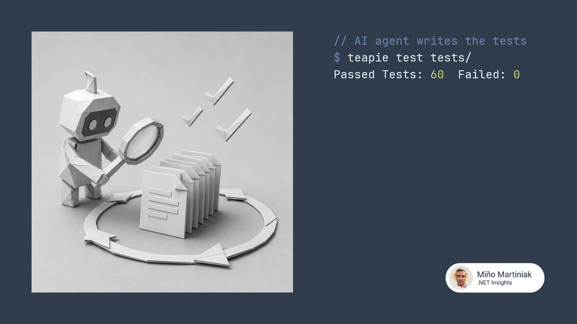Let your AI agent write integration tests for your API