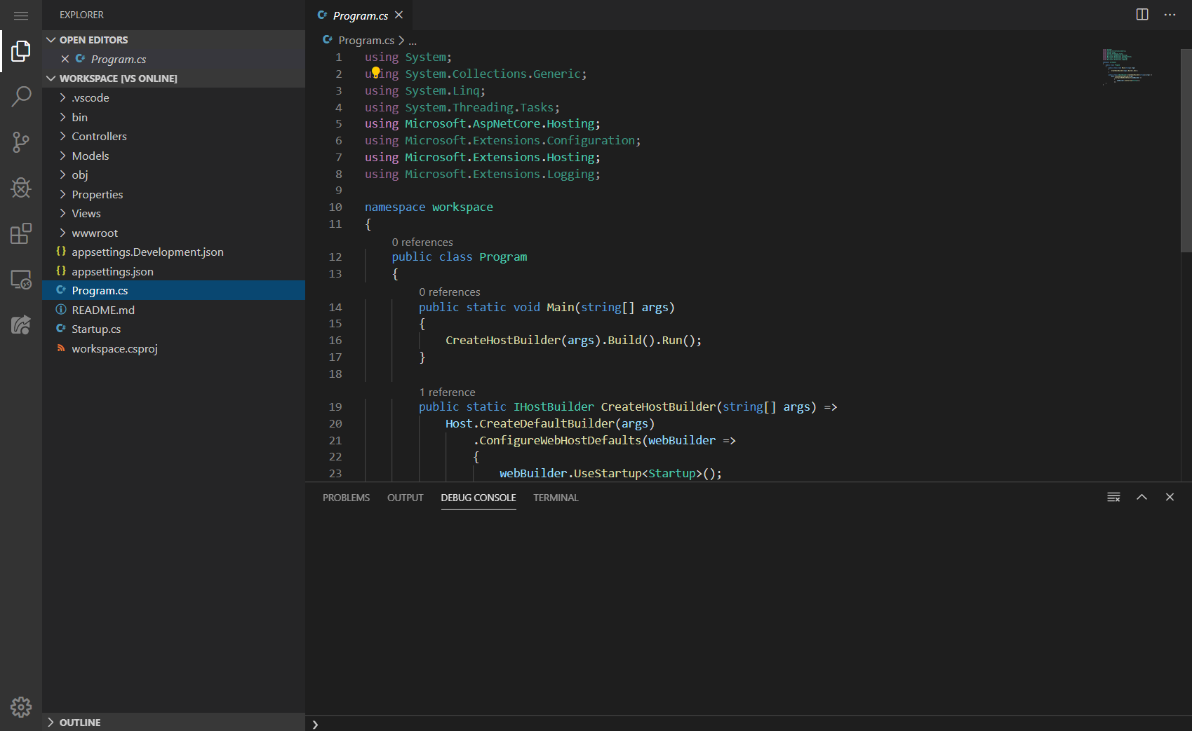 how to run code in visual studio code once saved